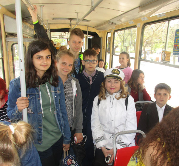 юбилей трамвая в Евпатории
